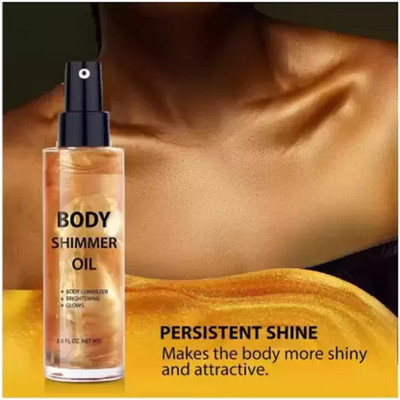 EVERERIN Shimmer Highlighting Setting Spray Highlighter(gold)