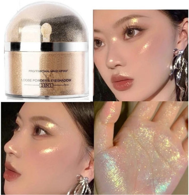 YAWI PERFECT MULTI SHIMMER FACE AND BODY HIGHLIGHTER WITH NON STICKY FOR WOMEN Highlighter(Gold)