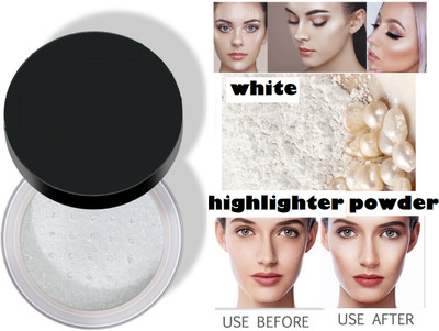 ADJD Silver Shimmer Highlighter for Illuminator Makeup  Highlighter(Silver)