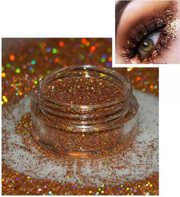 Yuency Multi Purpose Soft Gold shimmery glitter(BROWN)