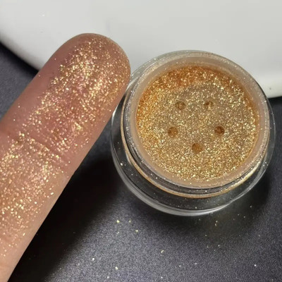 GULGLOW99 Highly Pigmented Eye Shadow Waterproof &Long Lasting(GOLD)
