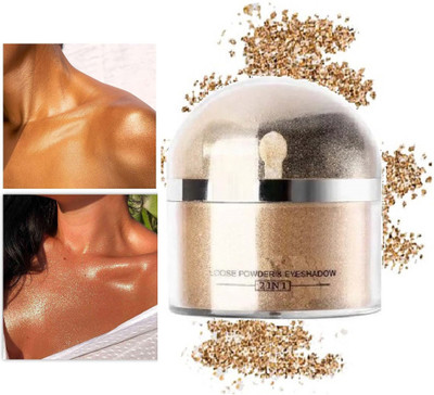 MYEONG 3D FACE & BODY GOLDEN SHIMMER LOOSE HIGHLIGHTER POWDER(GOLDEN)