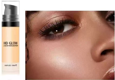 GFSU - GO FOR SOMETHING UNIQUE Glow Liquid Highlighter For Face Makeup(gold)