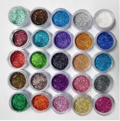 GFSU - GO FOR SOMETHING UNIQUE GLOSSY COLOURFULL MINI GLITTERS(multi color)