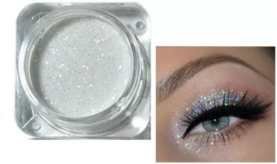 Yuency MultiUse Eye Shadow Glitter Powder Pigment Eye Makeup(SILVER)