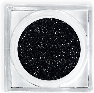 DARVING Eyeshadow Glitter Eyeshadow Highly Pigmented Waterproof & Long Lasting(BLACK)