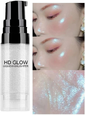 GABBU New HD Glow Liquid Highlighter For Womens(Silver)