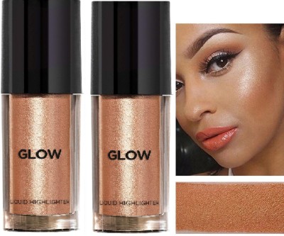 ADJD Combo Glow Liquid Illuminator Soft Natural Glow Liquid Highlighter(COPPER)