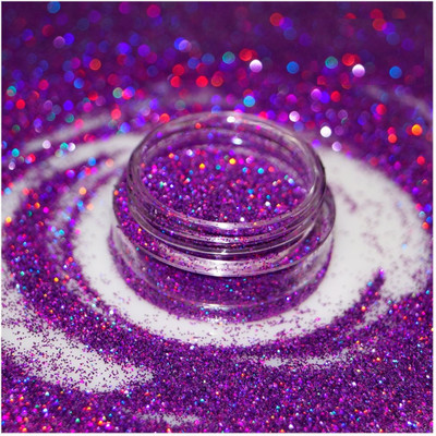 Latixmat 3D Finish Multi Purpose Soft Touch Purple shimmery glitter(PURPLE)