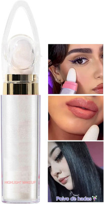 ADJD Face Glow Highlight Brighten Shimmer Make For Professional Look Silver(SILVER)