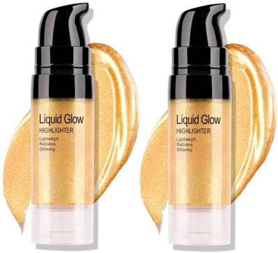 ADJD Combo HD glow face golden liquid highlighter(GOLD)