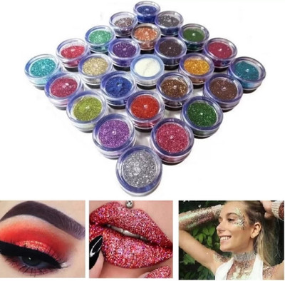 SEUNG PROFESSIONAL SHIMMER GLITTER EYE MAKEUP AND HIGHLIGHETR(MULTI COLOR)