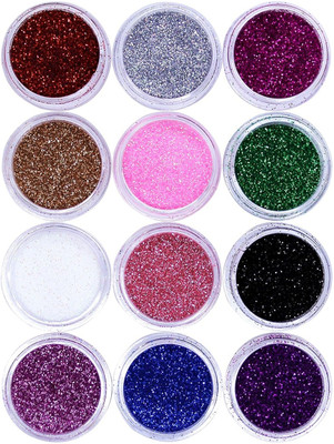 Latixmat Eye Shadow Glitter Powder(Multicolor)
