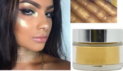 GABBU GOLD Highlight Brighten Shimmer Make For Professional Look Highlighter(GOLD)