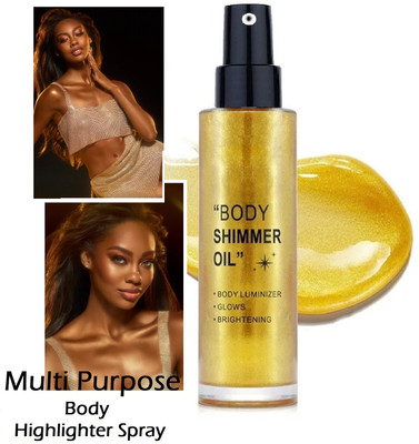 tanvi27 Face & Body Glow Shimmer Lotion Radiance All In One(GOLDEN)