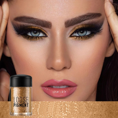 FELICECHIARA New Golden High Shine Pigment Loose Glitter(Golden)