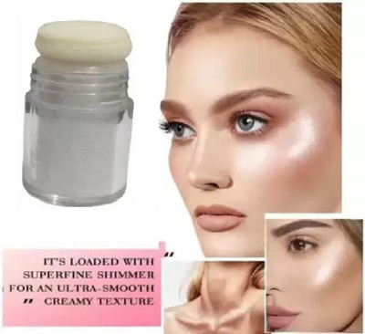 Amaryllis Face and Body Translucent Crystal Silver Shimmer Highlighter(SILVER)