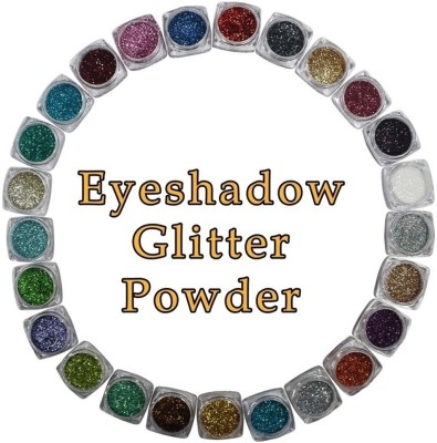 THTC Shimmer Glitter Pack Of 25(Multi Color)