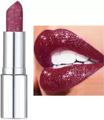 ADJD BEST SHIMMER FINISH GLITTER LONG LASTING LIPSTICK(maroon)