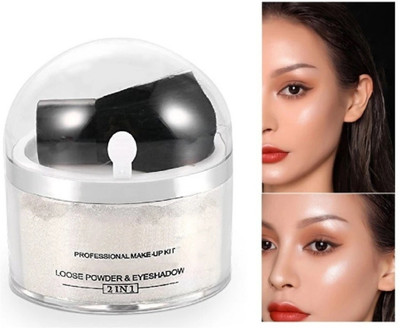 THTC Illumination Face Shine Grey Highlighter & Glitter Powder Set 1(Grey)
