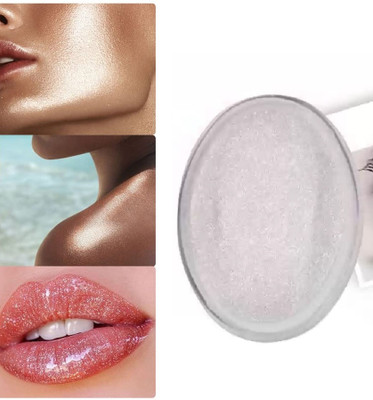 LILLYAMOR Glitter highlighter powder silver pigment long lasting waterproof Highlighter(SILVER)