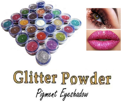 Amaryllis Glitter Powder Highlighter Illumination Face Shine Multi Highlighter(MULTICOLOR)