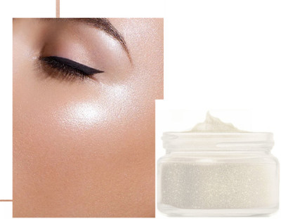 ADJD Face And Body Whitening Shimmer 3D Silver Loose Powder Highlighter(Silver)