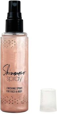 GABBU Shimmer Face & Body Highlighting Spray(rose glod)