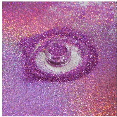 Yuency 3D Finish Multi Purpose Soft Touch Pink shimmery glitter(PINK)