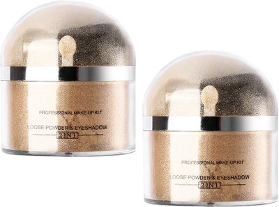 MYEONG golden shimmer highlighter powder combo(Gold)