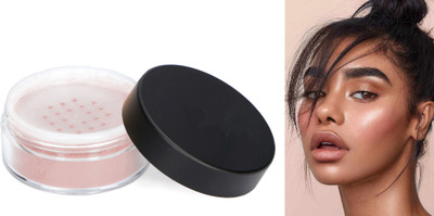 ADJD Soft Glitter Powder for Face and Eyes Highlighter(rose pink)
