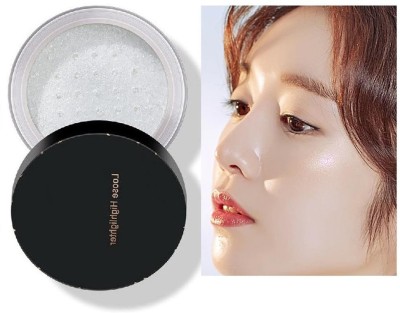 WOONGMI NEW Shimmer Highlighter Illuminating Platinum White Powder(WHITE)