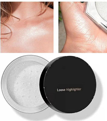 GULGLOW99 New White Shimmery Glitter Powder highlighter(WHITE)