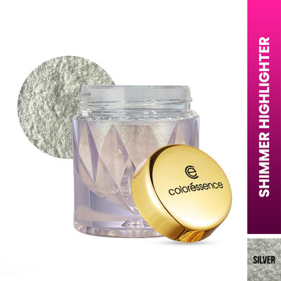 COLORESSENCE Shimmer Highlighter Multi-Purpose Intense Pigment Eye Makeup Formula(Silver)