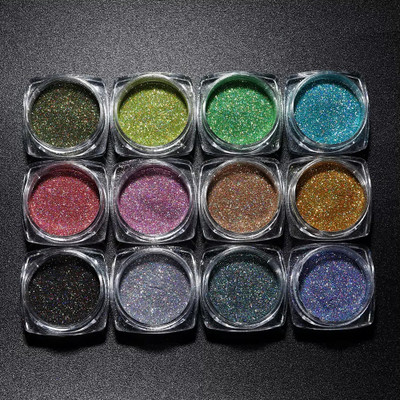 luzimaisa 3D Finish Multi Purpose Soft Touch shimmery glitter(Multicolor)