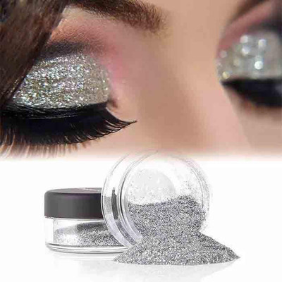 Latixmat Best New 3D Finish Multi Purpose Soft Touch Silver shimmery glitter(SILVER)