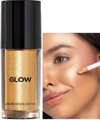 ADJD Liquid Illuminator Hd Glow Soft Natural Glow Liquid Highlighter Rose gold(gold)