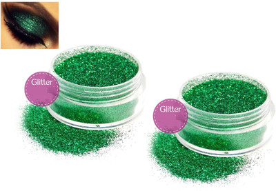 Latixmat 3D Finish Multi Purpose Soft Touch Green shimmery glitter combo(GREEN)