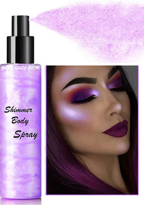 MYEONG Purple Brightening Shimmer Luminizer Liquid Shimmer Spary(Purple)