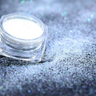 REIMICHI Glitter Eye shadow, Shimmer Sparkle Glow Eye Brightener White(WHITE)