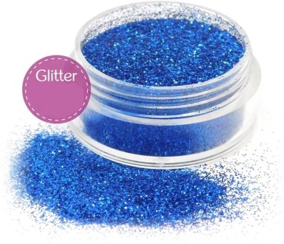 ADJD Blue Sparkles Nail Art Glitter Powder Body Face Hair Glitter Bulk(Blue)