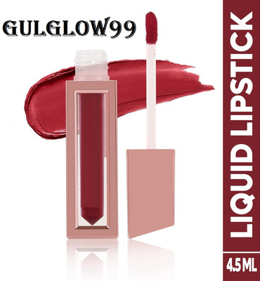 GULGLOW99 Liquid Matte Lipstick, Moisturises & Hydrates Lips queen pink(queen pink, 4.5 ml)