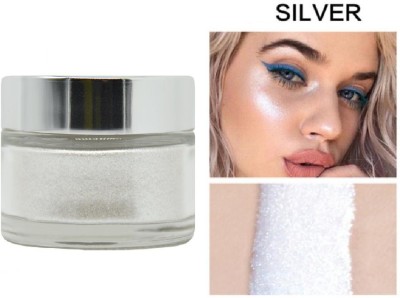 ADJD SILVER Metallic Powder Pigment Highlighter Shimmer(SILVER)