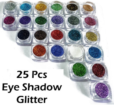 Emijun 25 Multicolor Eyeshadow Glitter(MULTI)