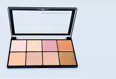Emijun Best Makeup Base Skin Brightening Highlighter Makeup Palette(MULTICOLOR)
