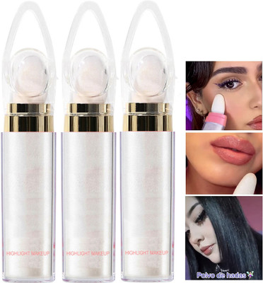 ADJD Combo Face and Body Highlighter Powder Stick Makeup(SILVER)