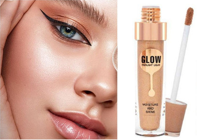 JANOST Magic Shimmery Face Brightener Glitter Shimmer set of 4(Gold)