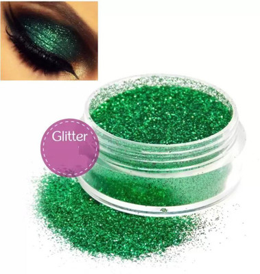 Yuency 3D Finish Multi Purpose Soft Touch Green shimmery glitter(GREEN)