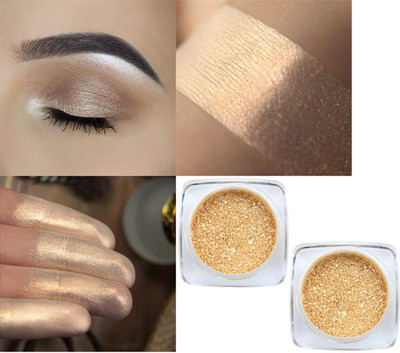 ADJD Combo Glimmer Glow Face and Body Sparkly Glitter Body Gold Shimmer(Gold)