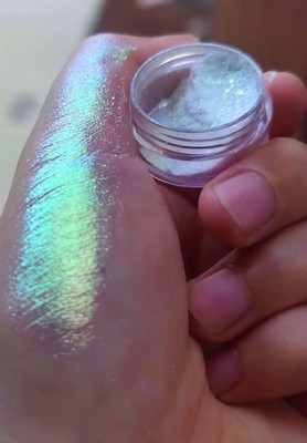MYEONG White Loose Powder Pigment Multi Use Pigment For Face/Body/Lip(White)